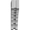 Ekena Millwork Wellington Architectural Grade PVC Corbel, 1 7/8"W X 8"D X 8"H CORP01X08X08WE - alternate 4